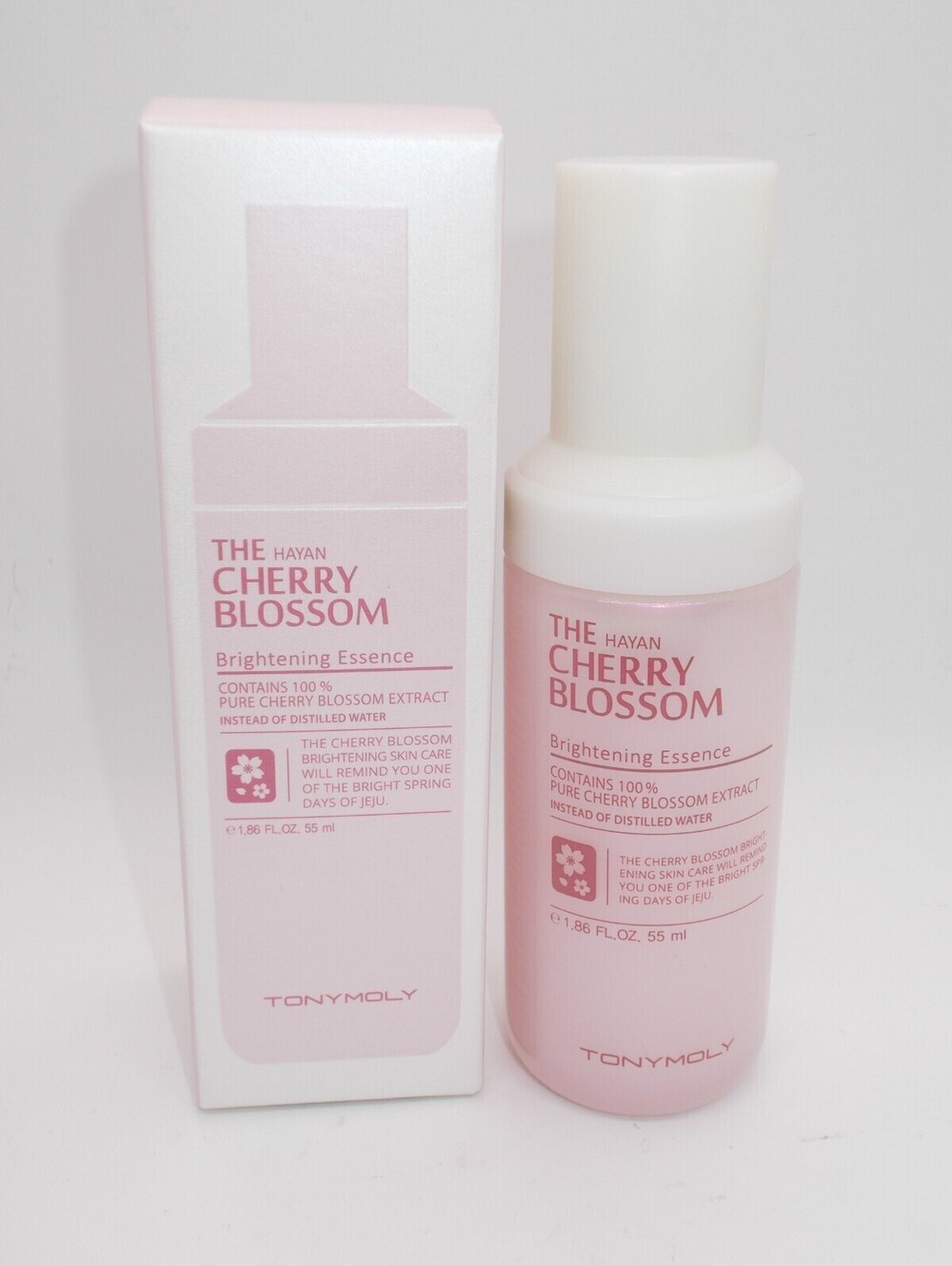 Tony Moly tonymoly The Hayan Cherry Blossom Brightening Essence NEW
